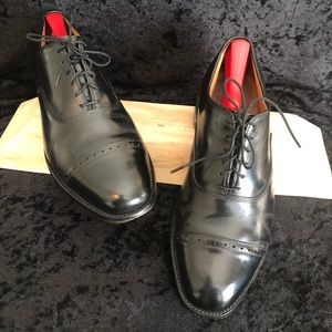 Allen Edmonds Byron Men’s Black Leather Shoe 8.5 EEE